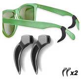 Ear Hook Grips 2 Pairs | Black | Anti Slip | Setex