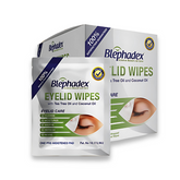 Eyelid Wipes with Tea Tree & Coconut Oil | Blephadex - 30 Pack