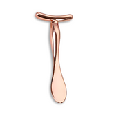 Oil Gland and Lymphatic Massager Rose Gold Metal