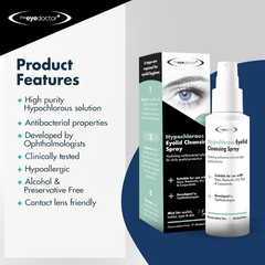 The Eye Doctor Hypochlorous Eyelid Spray - Eyelid & Lash Cleanser