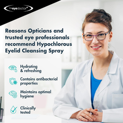The Eye Doctor Hypochlorous Eyelid Spray - Eyelid & Lash Cleanser