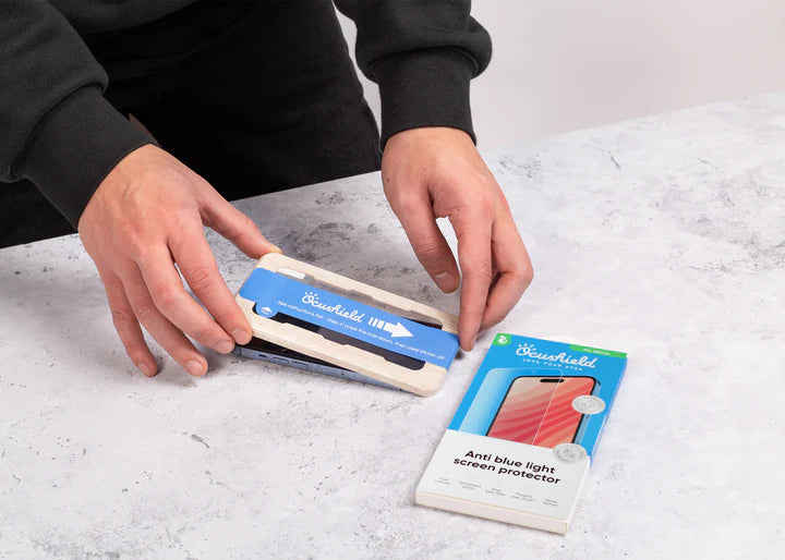 ocushield anti blue light blocking screen protector iphone