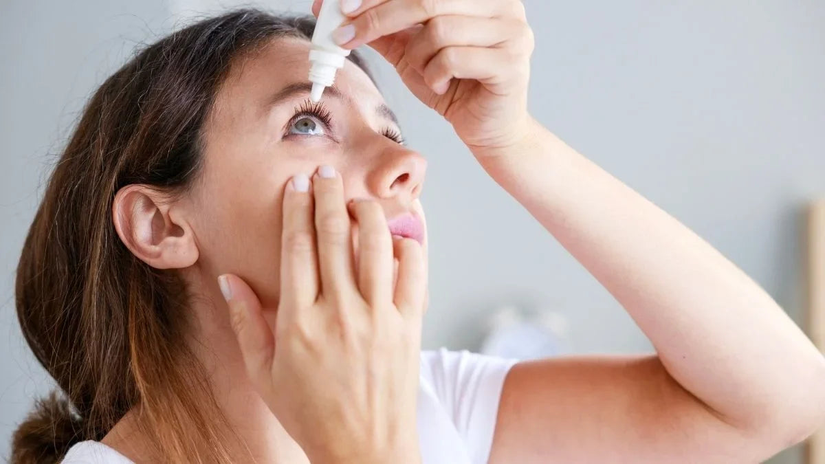 Preservative-free eye drops product