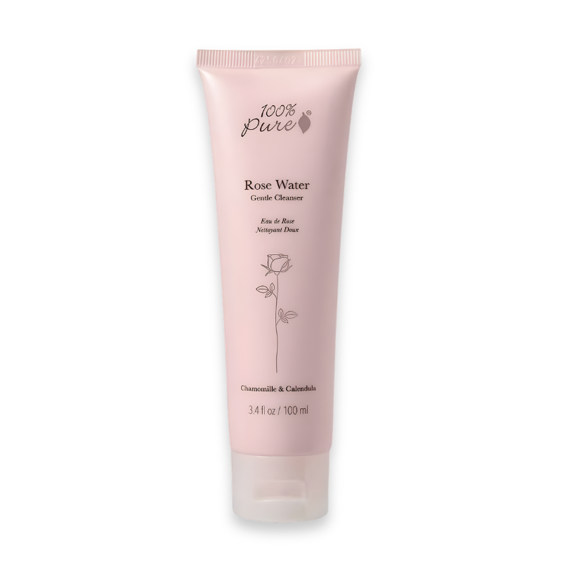 Rose Water Gel Cleanser | 100% Pure