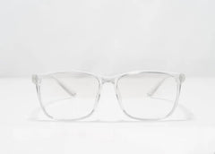 Clear White Anti Blue Light Adult Glasses with UV Filtering FDA Approved