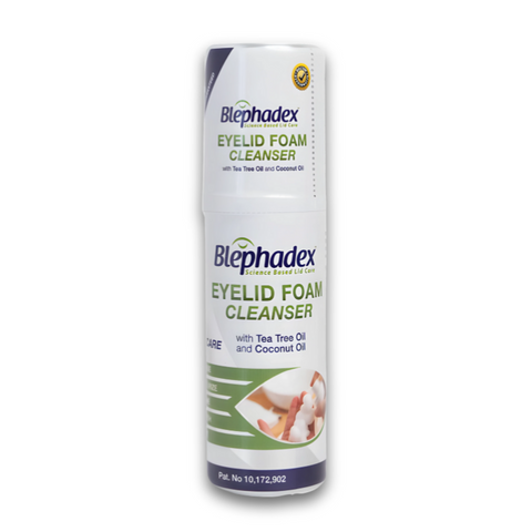 Eyelid Foam Cleanser | Blephadex | 50ml for itchy eyelids