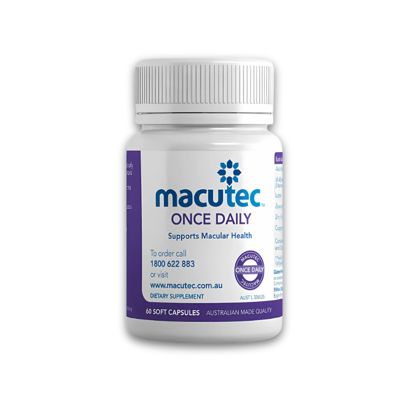 Macutec Macula Health Supplements | 60 or 120 Capsules
