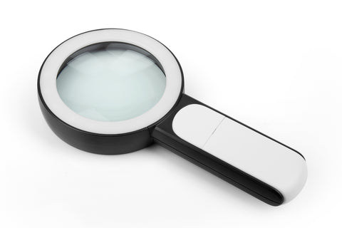 Bright Field Magnifying Glass | SeeBigger™ Angel 4x Ultra HD