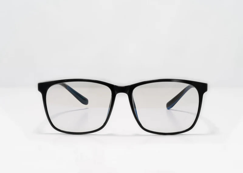 Black Anti Blue Light Adult Glasses with UV Filtering Tech FDA Approved