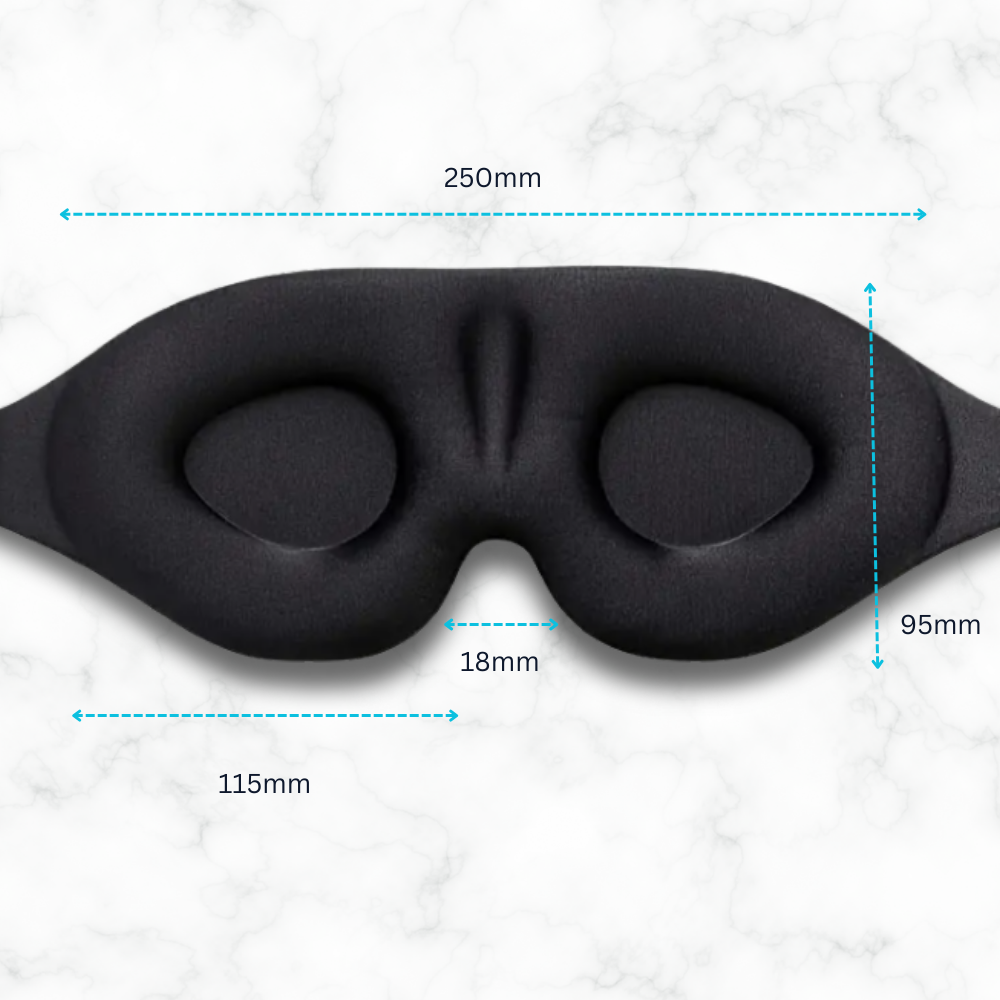 3D Sleep Mask | Long lashes | Blepharitis | Dry eyes