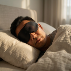 Premium 3D Blackout Sleep Mask for Comfortable, Deeper Sleep