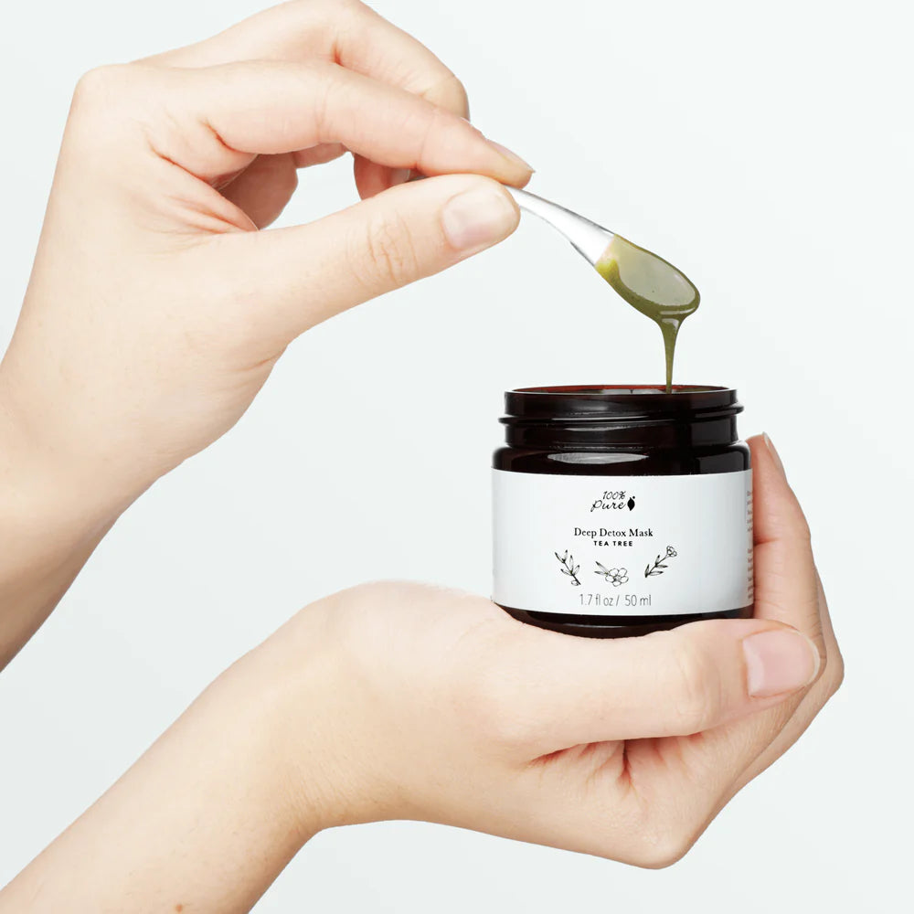 Tea Tree Detox  Mask | 100% Pure | Deep Clean