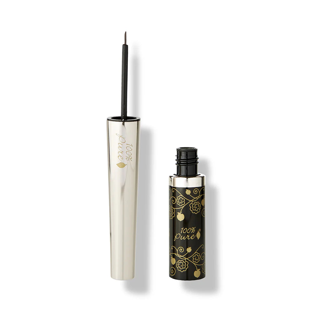 Long Last Liquid Eye Liner Black Tea | 100% Pure