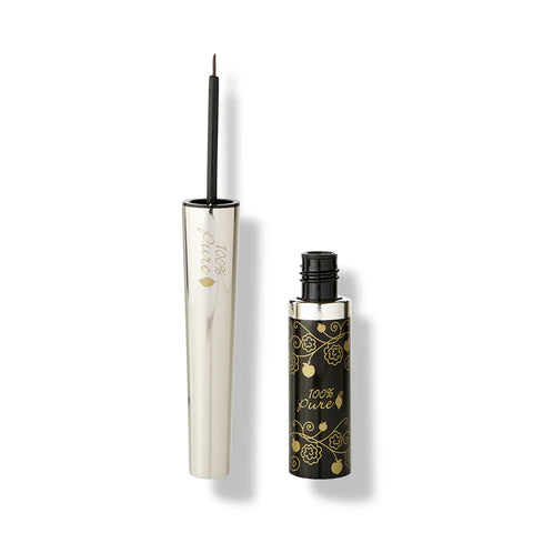 Long Last Liquid Eye Liner Black Tea | 100% Pure