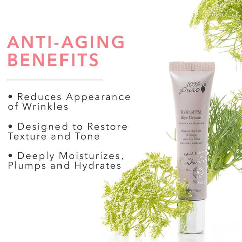 Retinol Eye Cream | 100% Pure | Evening Use