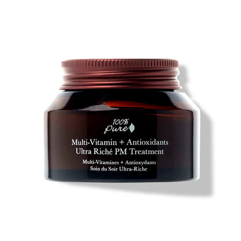 Multi-Vitamin with Antioxidants Ultra Riche PM Treatment | 100% Pure