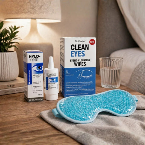 Eye Allergy Relief Bundle - Drops and Heat Therapy