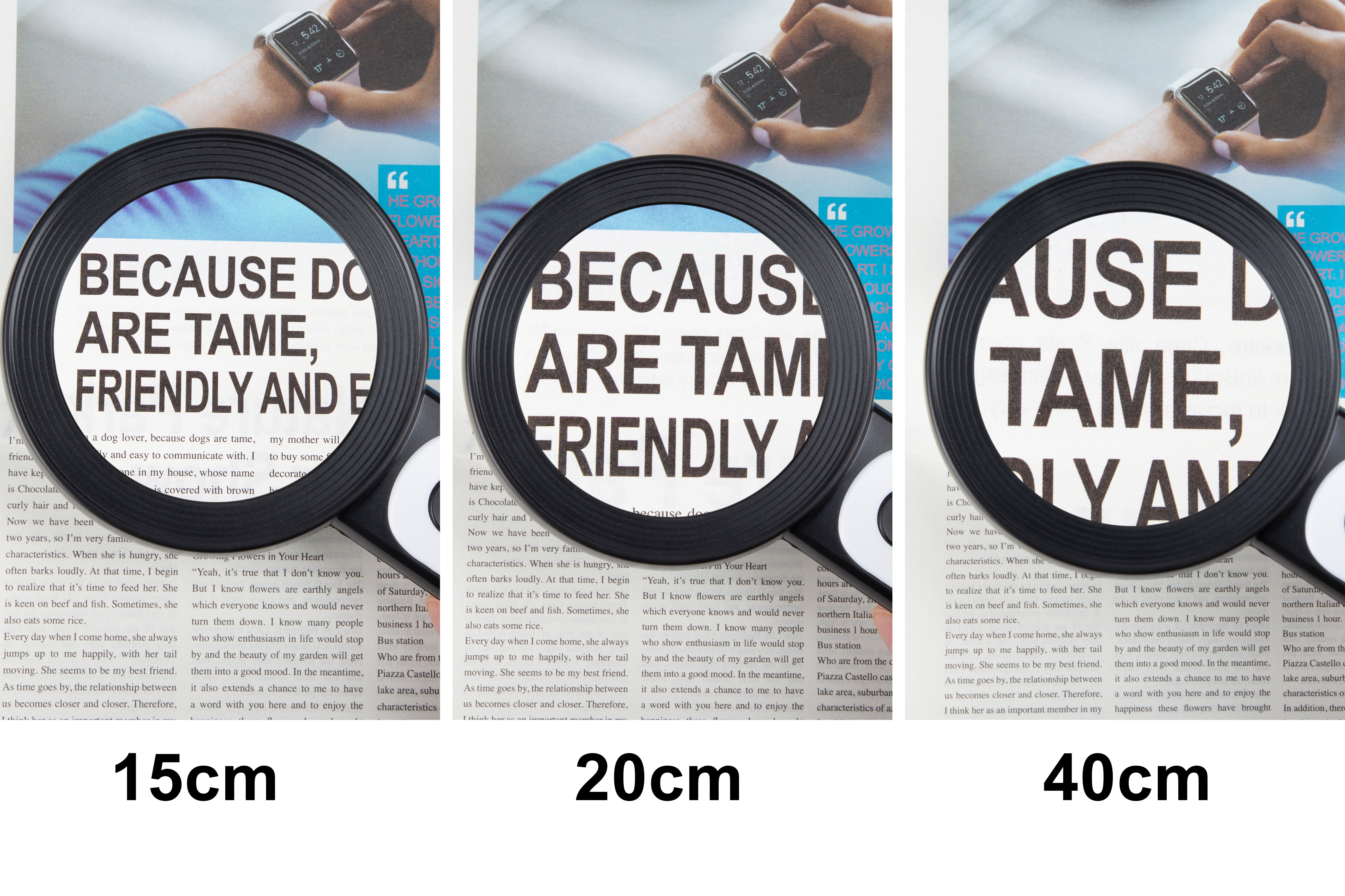Angel 4x Ultra HD Magnifier with Super Bright Light