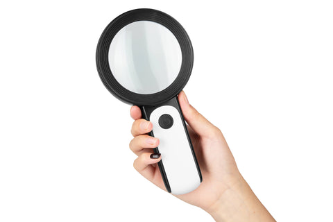 Bright Field Magnifying Glass | SeeBigger™ Angel 4x Ultra HD