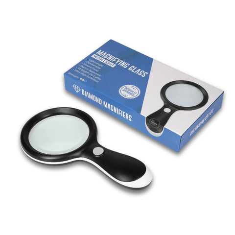 Bright Field Magnifying Glass | SeeBigger™ Diamond 3x Ultra HD