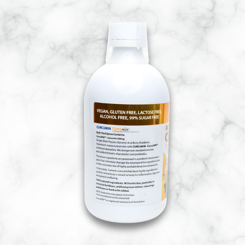 Sanita Wellbeing CurcuWIN Ultra plus curcumin supplement bottle ingredients
