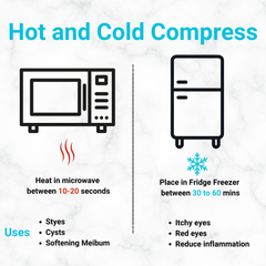 Relax and Restore Bundle 3D Blackout Mask - Warm & Cold Mask