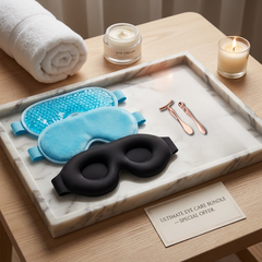 Relax and Restore Bundle 3D Blackout Mask - Warm & Cold Mask