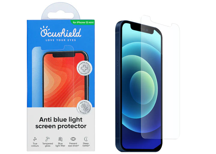 Anti blue light screen protector for iPhone