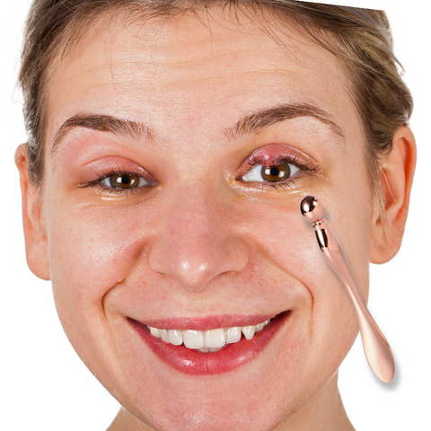 Stye - Cyst Massager Rose Gold Metal