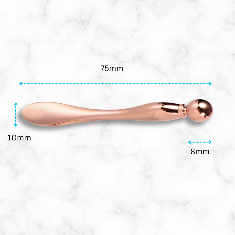 Stye and Cyst Massager Rose Gold Metal