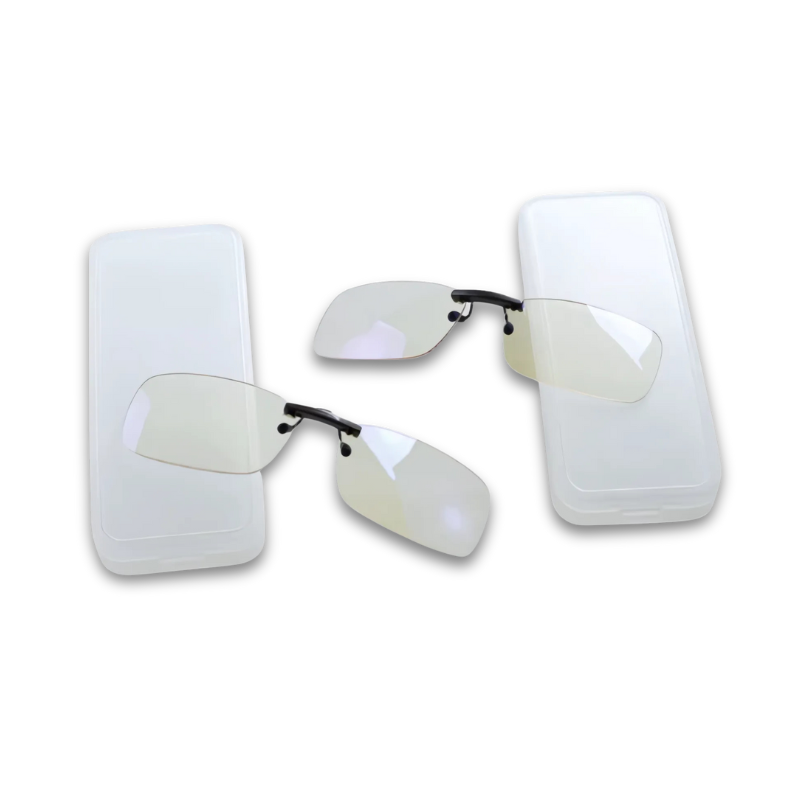 Blue light clip-on glasses | Ocushield Australia | FDA Approved