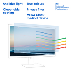 Anti blue light Privacy screen protectors for Laptops and Desktops