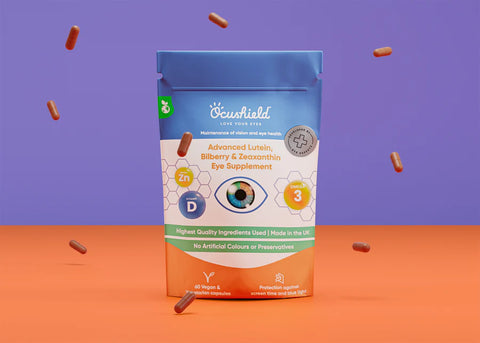 Ocushield Advance 360 eye health supplement