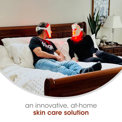 Fringe Red Light Face Mask - Wireless LED Light Therapy Mask