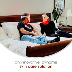 Fringe Red Light Face Mask - Wireless LED Light Therapy Mask