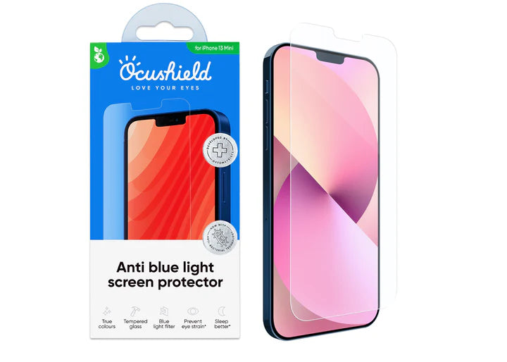 Anti blue light screen protector for iPhone
