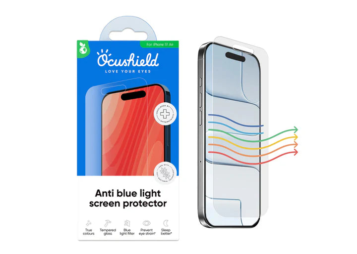 Ocushield blue light screen protector for iPhone