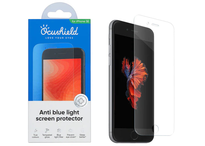Anti blue light screen protector for iPhone