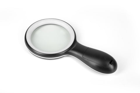 Bright Field Magnifying Glass | SeeBigger™ Diamond 3x Ultra HD