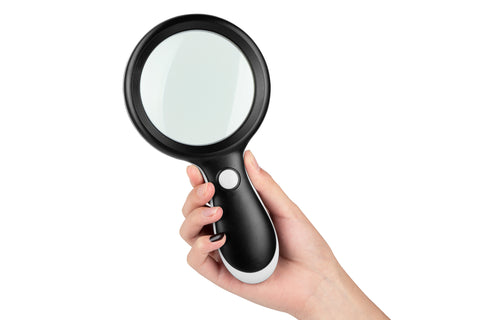 Bright Field Magnifying Glass | SeeBigger™ Diamond 3x Ultra HD