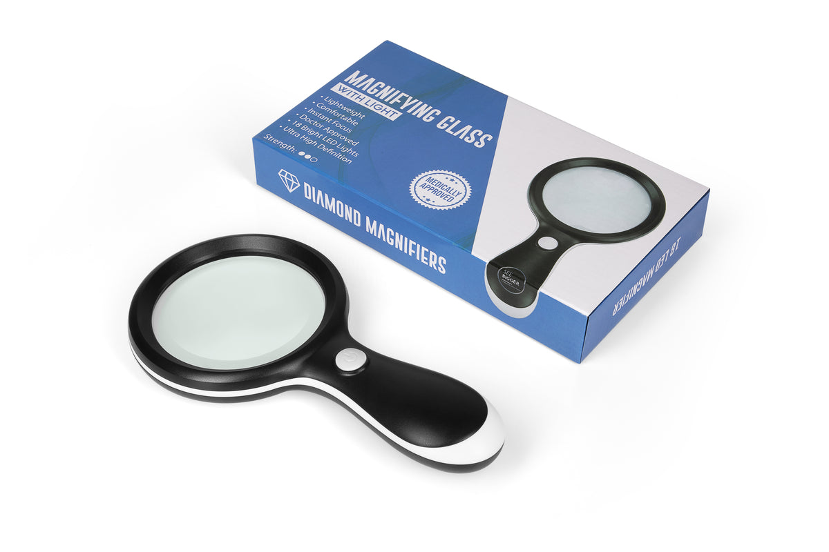 Diamond 3x Ultra HD Magnifier 18 LED