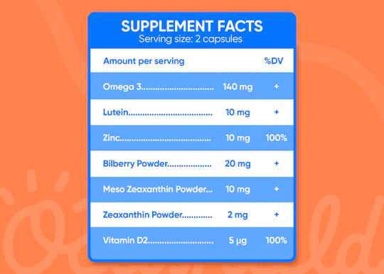 Ocushield Advance 360 eye health supplement